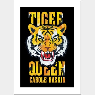 Tiger Queen Carole Baskin Posters and Art